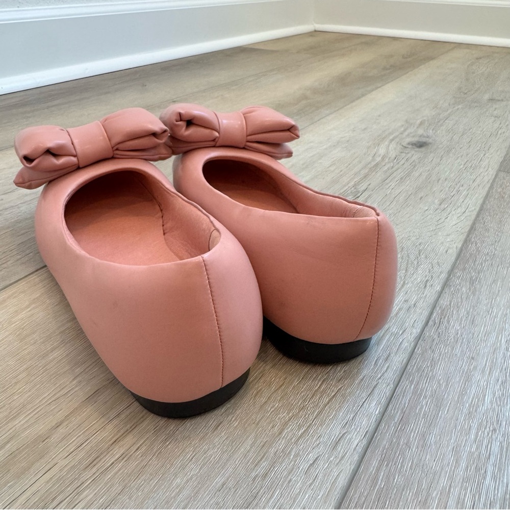 NWOB Jeffrey Campbell Bow-Out Ballet Flat in Pink, Size 8 - Picture 7 of 14